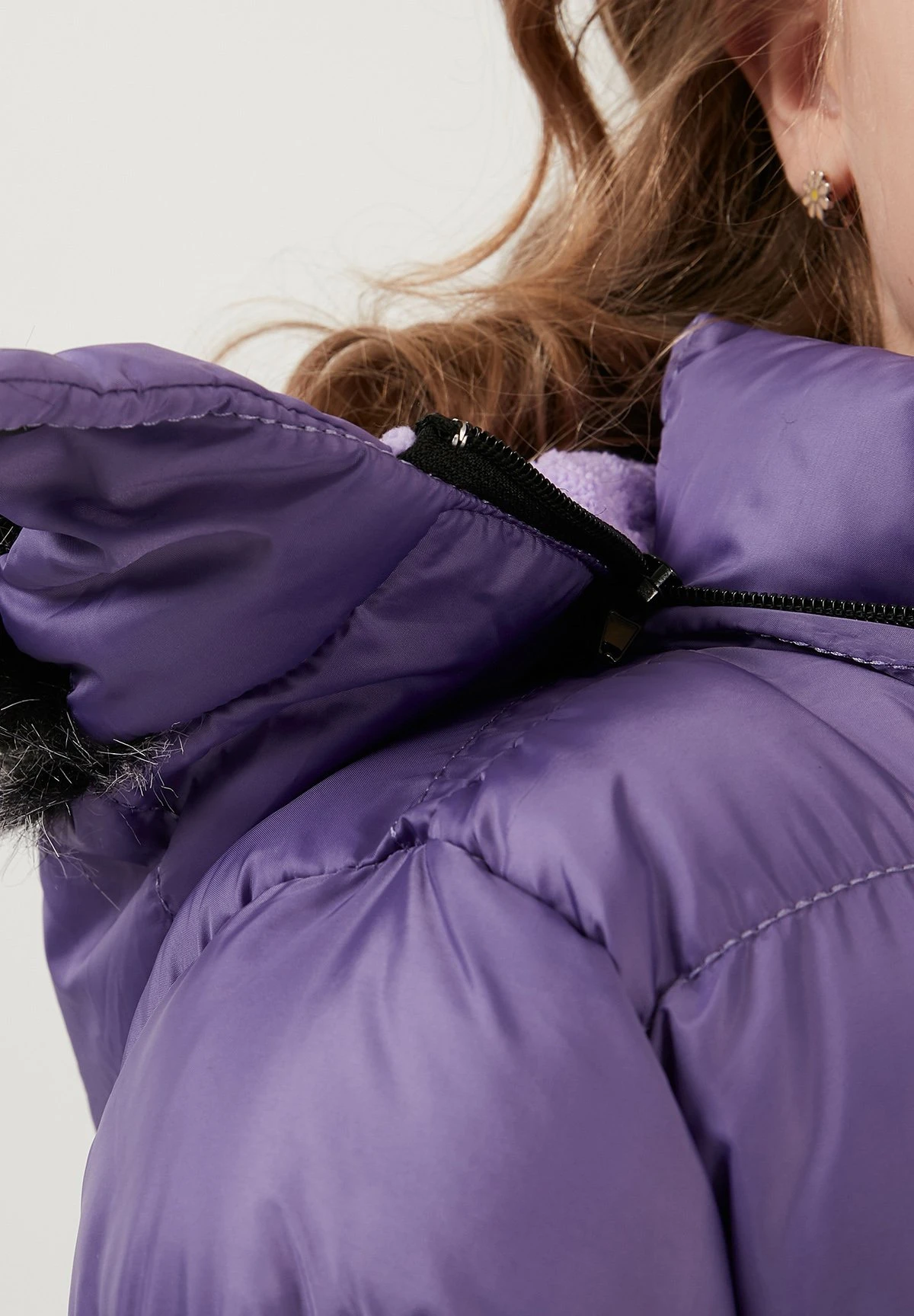 LELA Regular Fit - Winterjas - Lilac 5 LELA Regular Fit - Winterjas - Lilac - Afbeelding 5