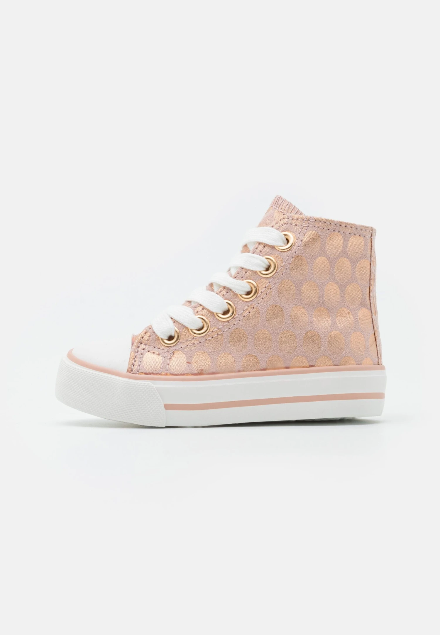 Friboo Sneakers Hoog - Rose Gold 1 Friboo Sneakers Hoog - Rose Gold