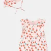 Carrement Beau All In One Hat Baby Set - Jumpsuit - Apricot