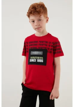 LELA Regular Fit Shorts And T-Shirt - Shorts - Red -Kinder Schoenen Winkel 4e95a460571e4779a1ce4fa69e4aa3ee