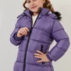 LELA Regular Fit - Winterjas - Lilac