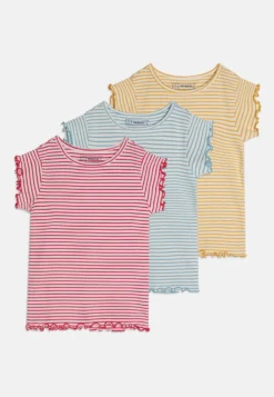Friboo 3 Pack - T-Shirt Print - Turquoise/Yellow/Red