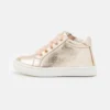 Friboo Leather - Sneakers Hoog - Gold