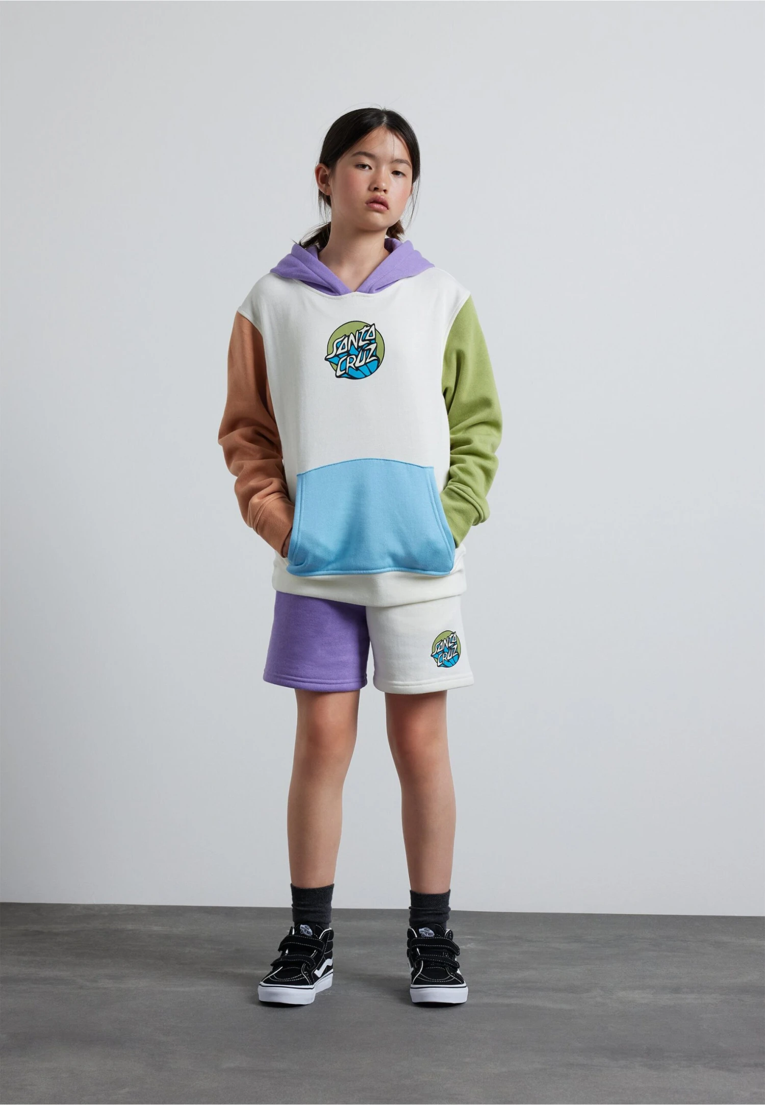 Santa Cruz Youth Fun Hood Unisex - Sweater - Optic White 2 Santa Cruz Youth Fun Hood Unisex - Sweater - Optic White - Afbeelding 2