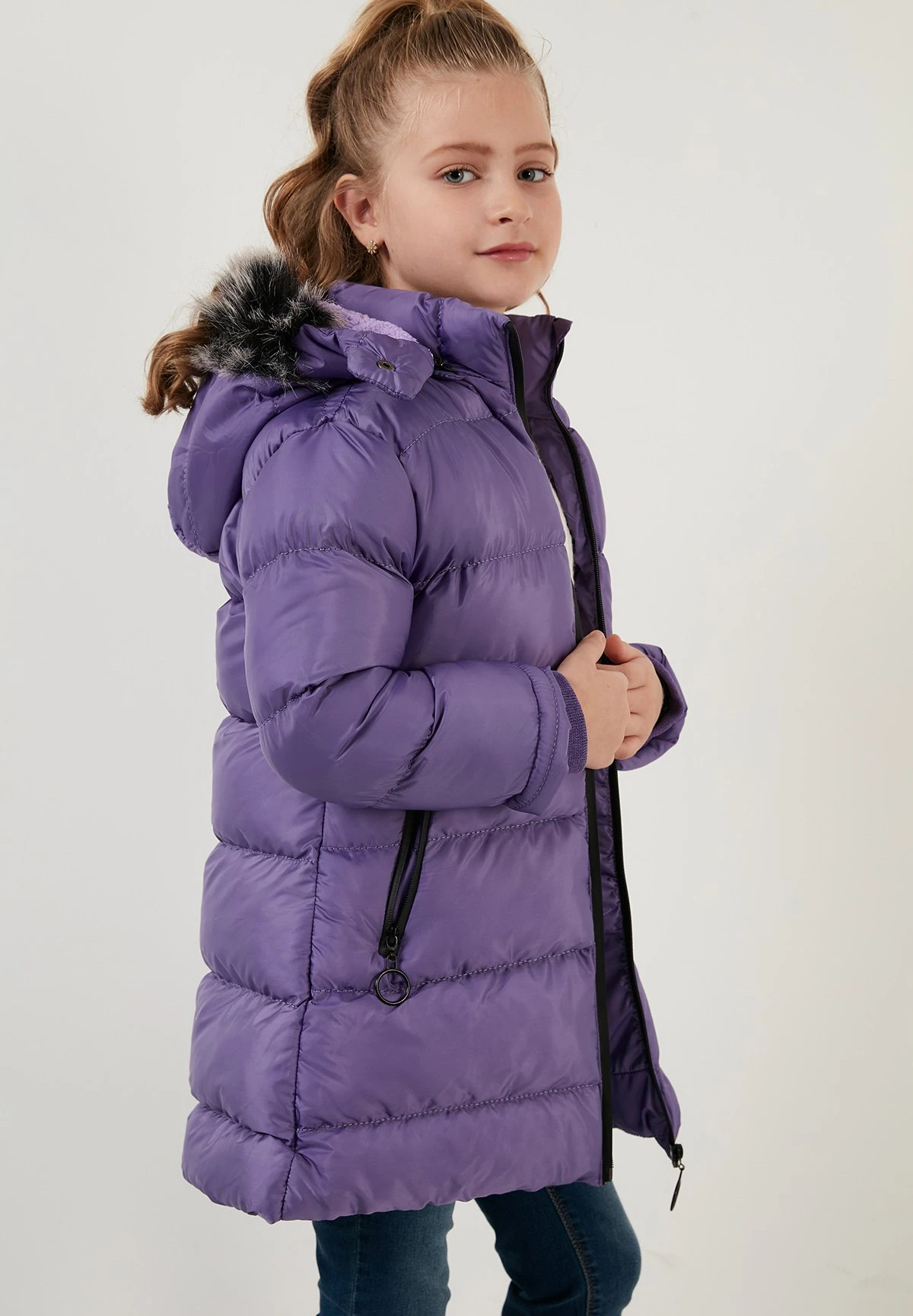 LELA Regular Fit - Winterjas - Lilac 3 LELA Regular Fit - Winterjas - Lilac - Afbeelding 3