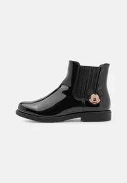 Friboo Disney Mickey Mouse - Zip-Up Booties- Korte Laarzen - Black