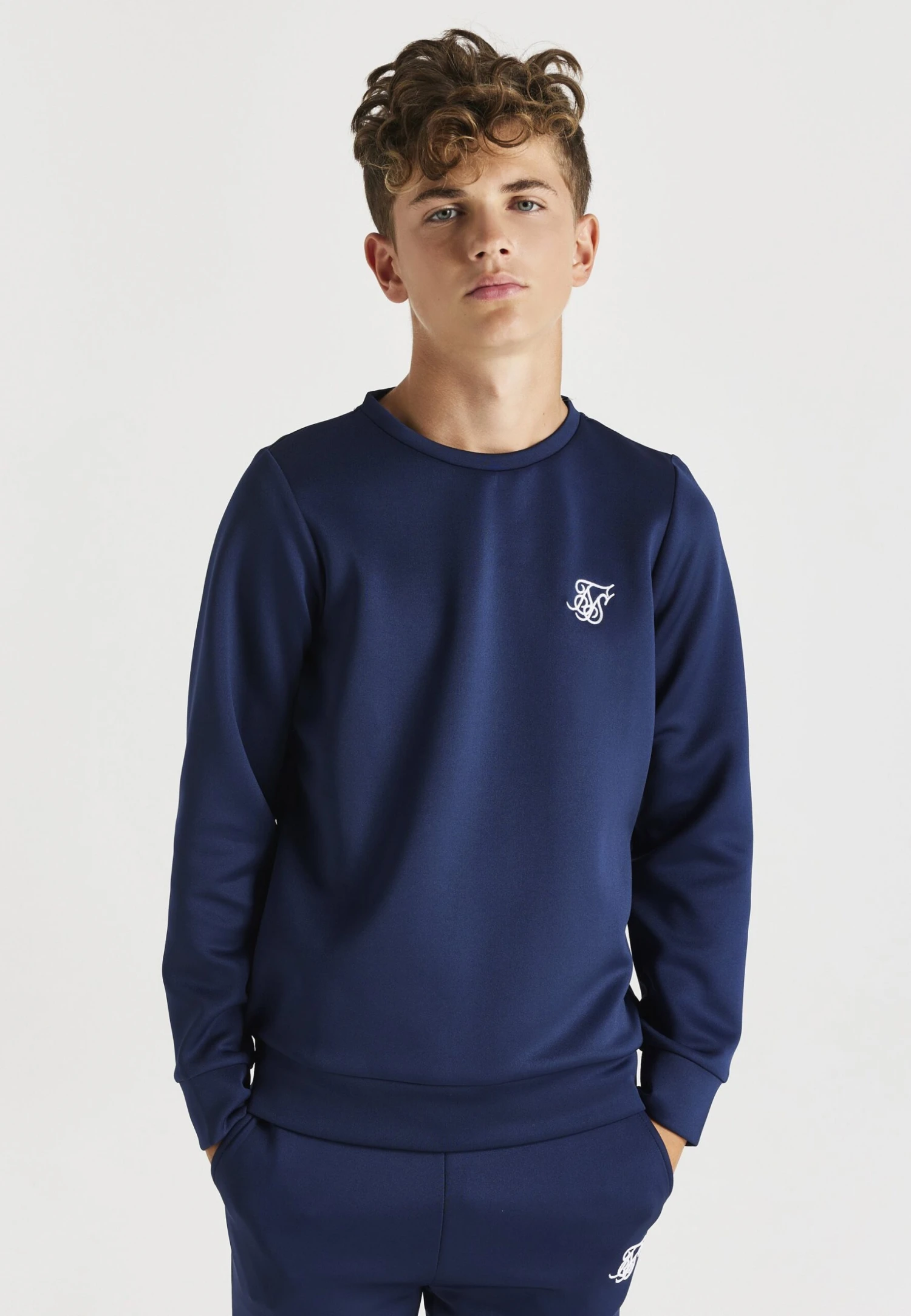 SikSilk Essential Set - Trainingspak - Navy 3 SikSilk Essential Set - Trainingspak - Navy - Afbeelding 3