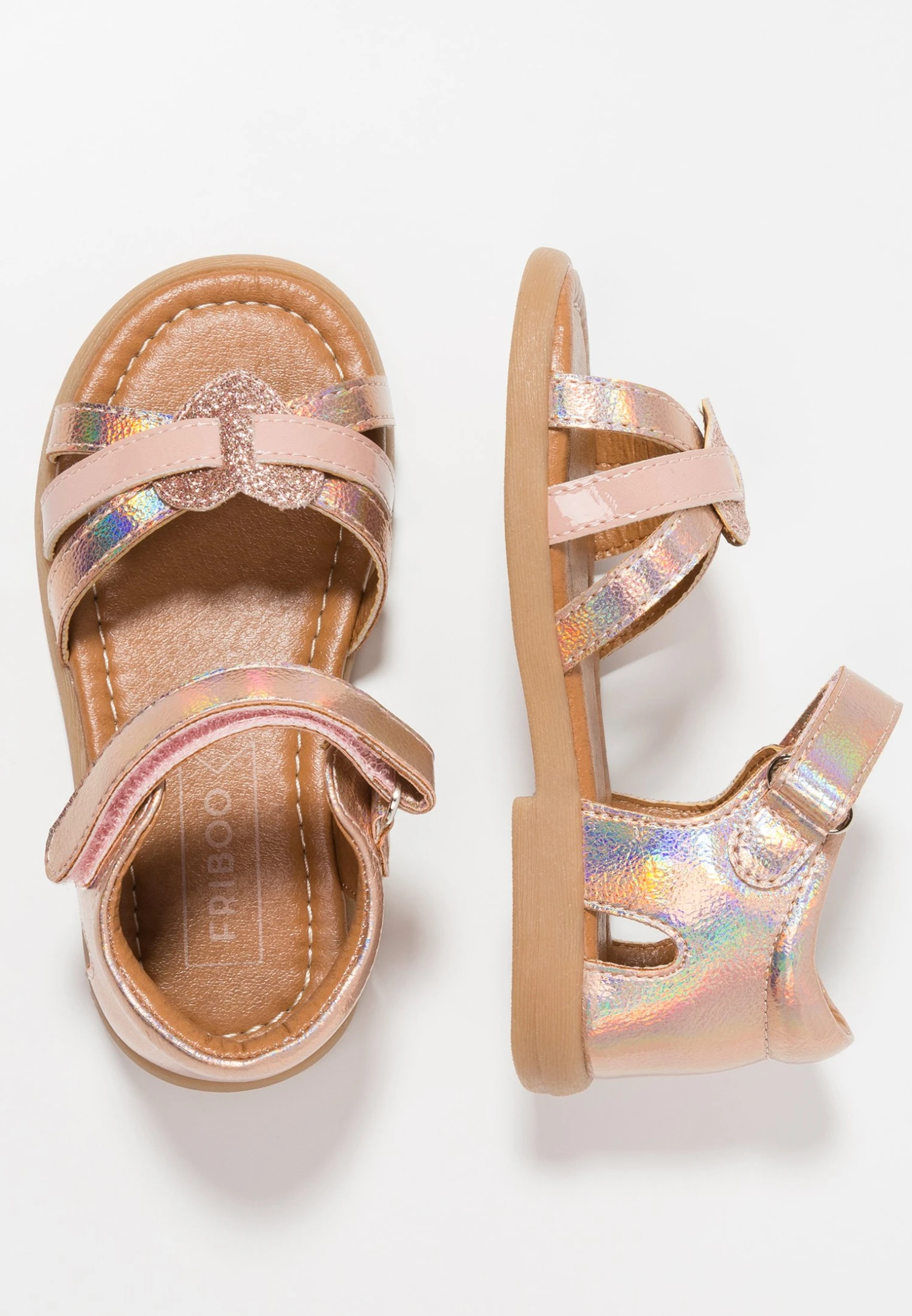Friboo Sandalen - Rose Gold 1 Friboo Sandalen - Rose Gold