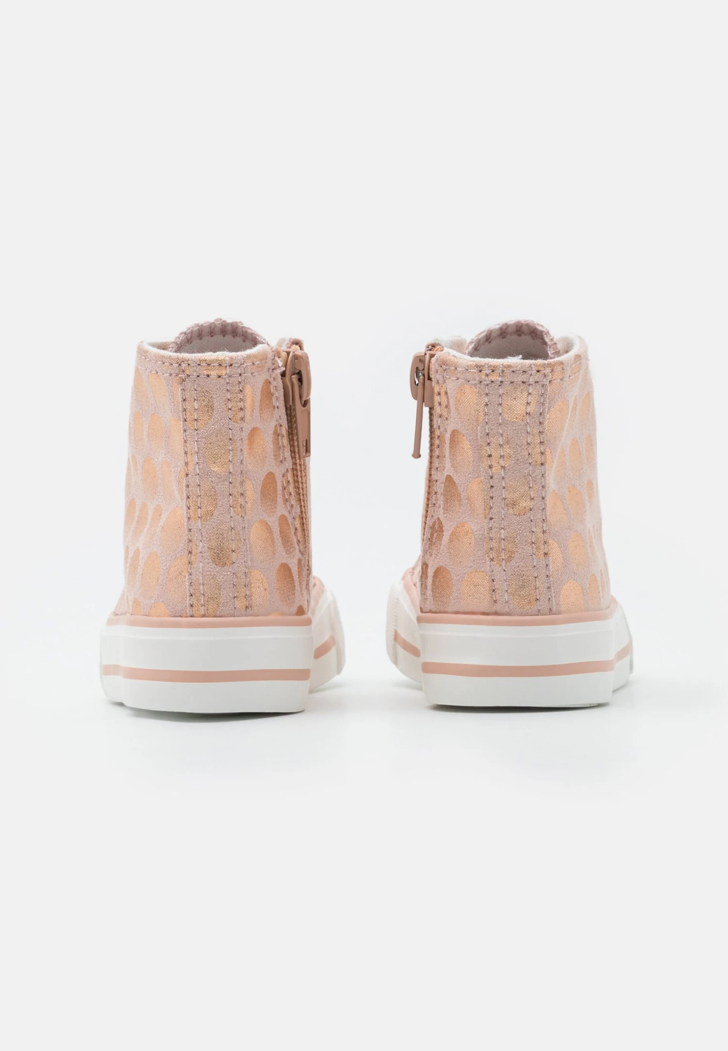 Friboo Sneakers Hoog - Rose Gold 3 Friboo Sneakers Hoog - Rose Gold - Afbeelding 3